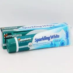 Освежающий гель для отбеливания зубов Хималая (Sparkling White Fresh Gel Himalaya) 80 г 0